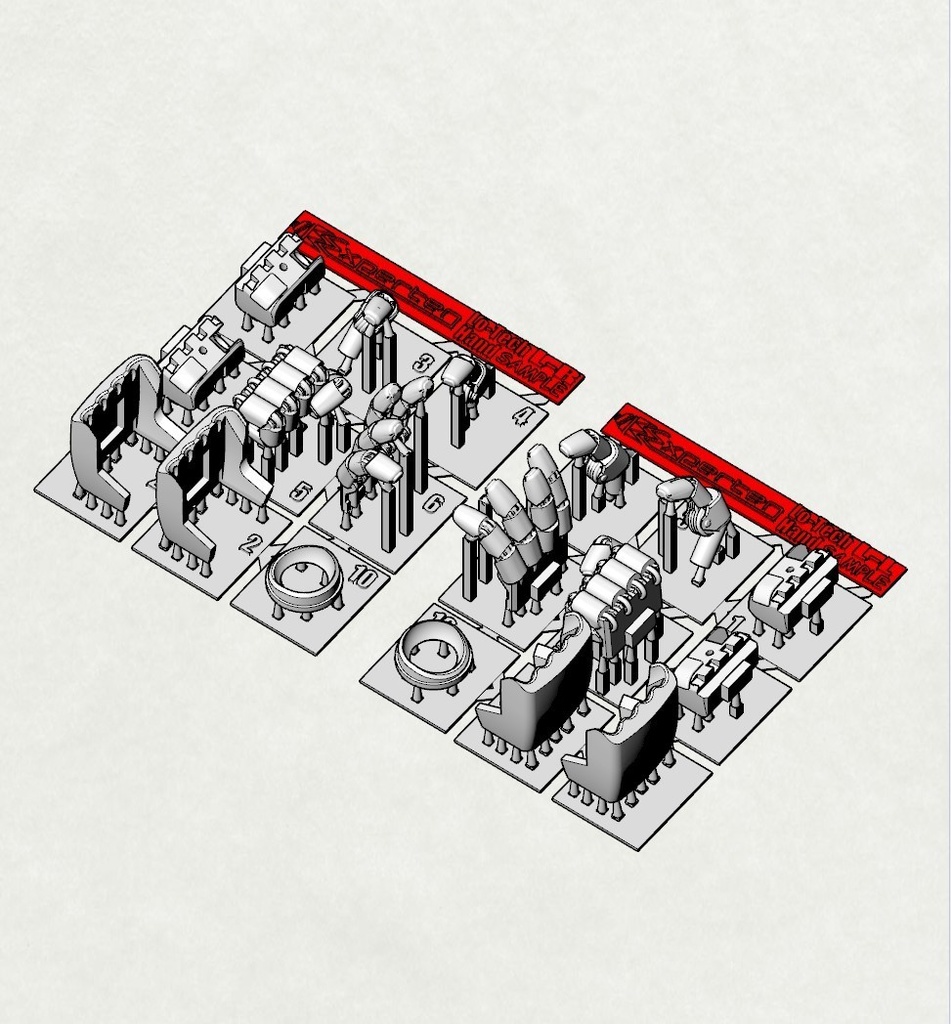 Lo-Tech Hand (L-size)お試し版STLデーター(期間限定)