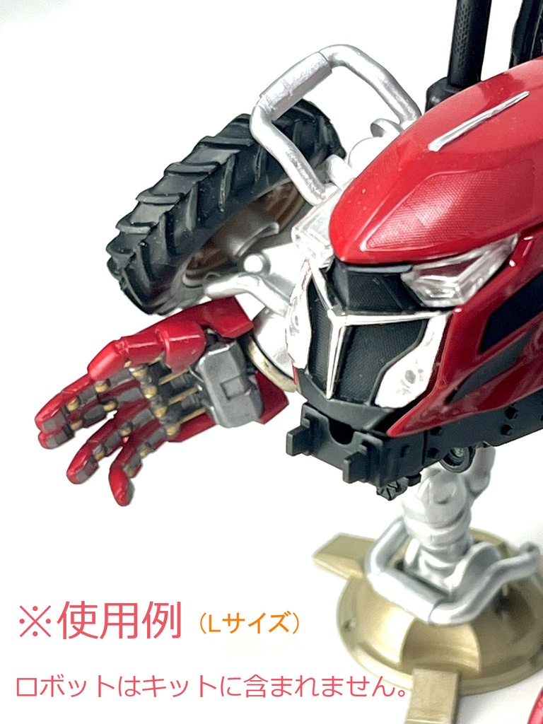 Lo-Tech Hand 3Dプリンタ出力品