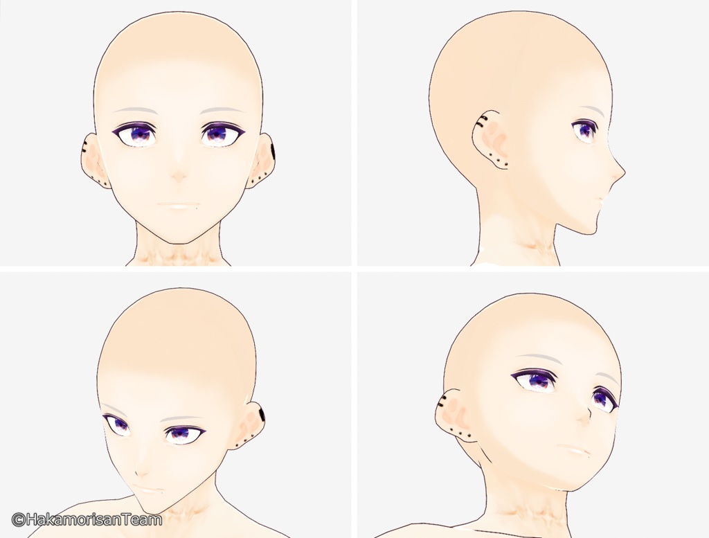 HKMR TypeNORA VRoid Avatar Base