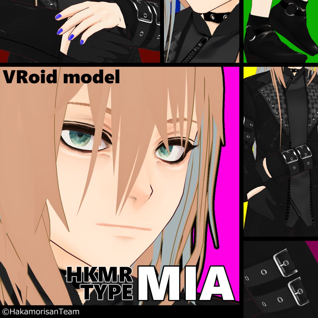 HKMR TypeMIA VRoidモデル