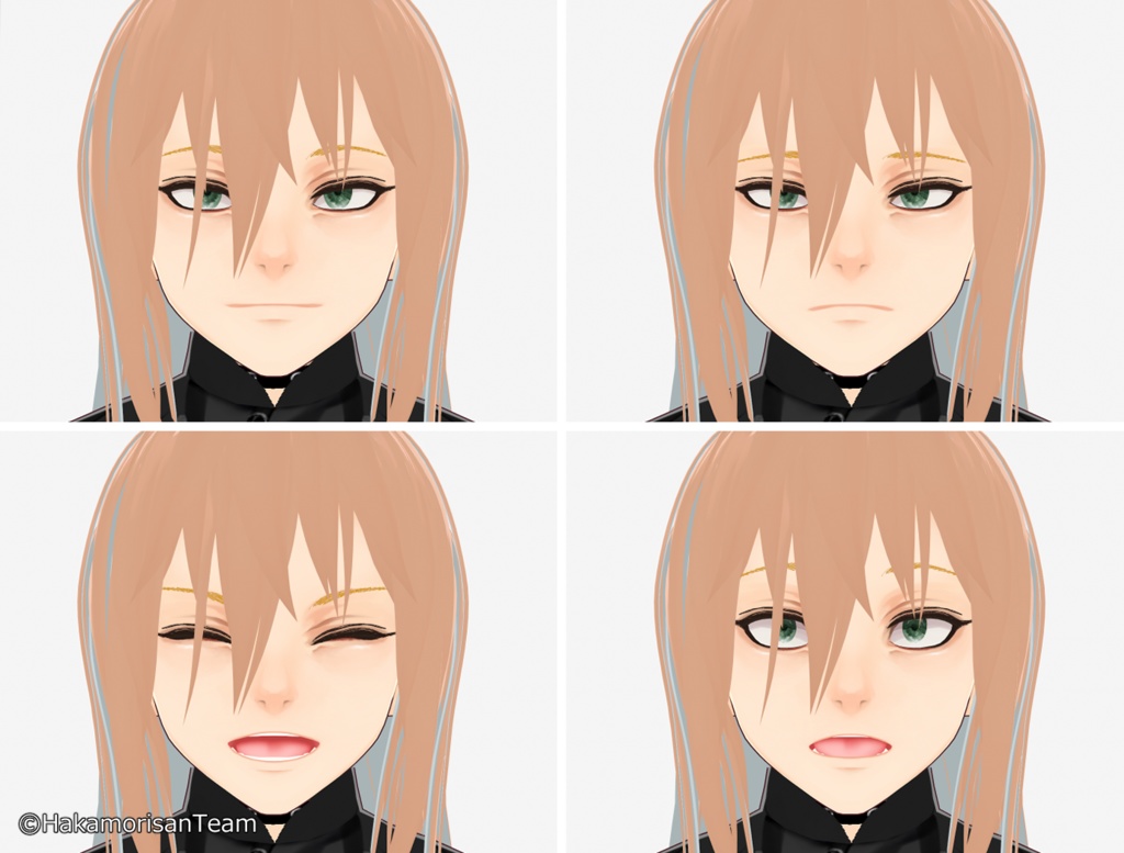 HKMR TypeMIA VRoid Avatar Base