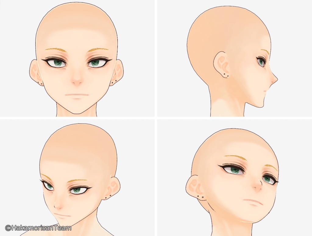 HKMR TypeMIA VRoid Avatar Base