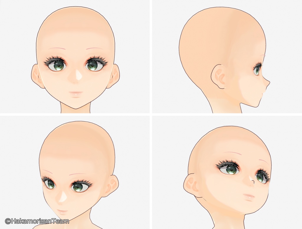 HKMR TypeZERO VRoid Avatar Base