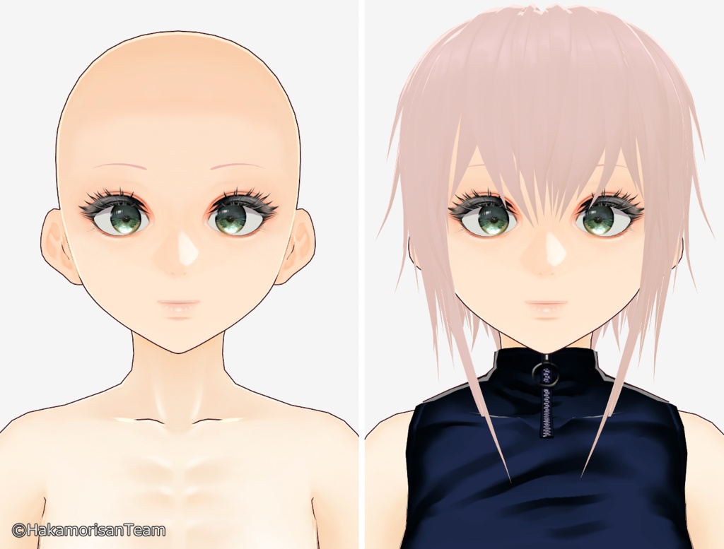 HKMR TypeZERO VRoid Avatar Base