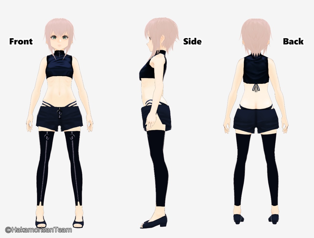 HKMR TypeZERO VRoid Avatar Base