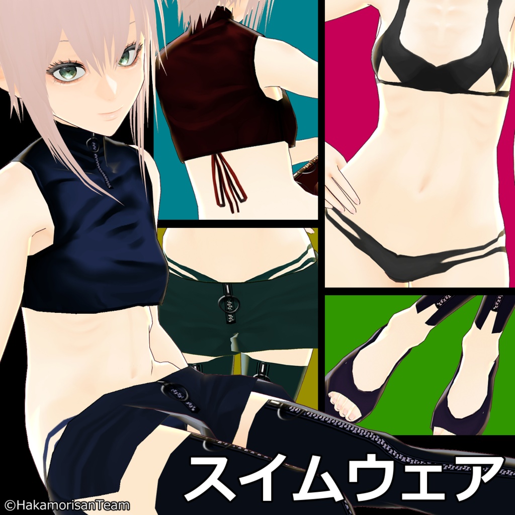 【正式版対応】Swimwear (for women) Costume Texture for VRoid