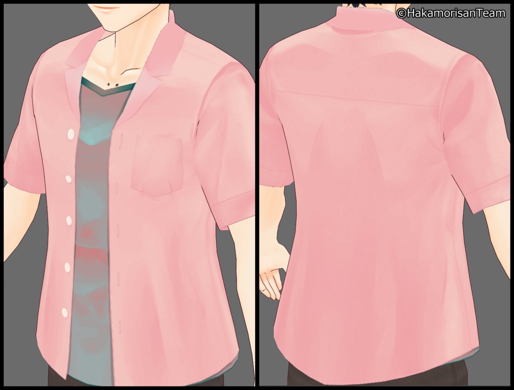 【正式版対応】Cool Shirts (unisex) Costume Texture for VRoid