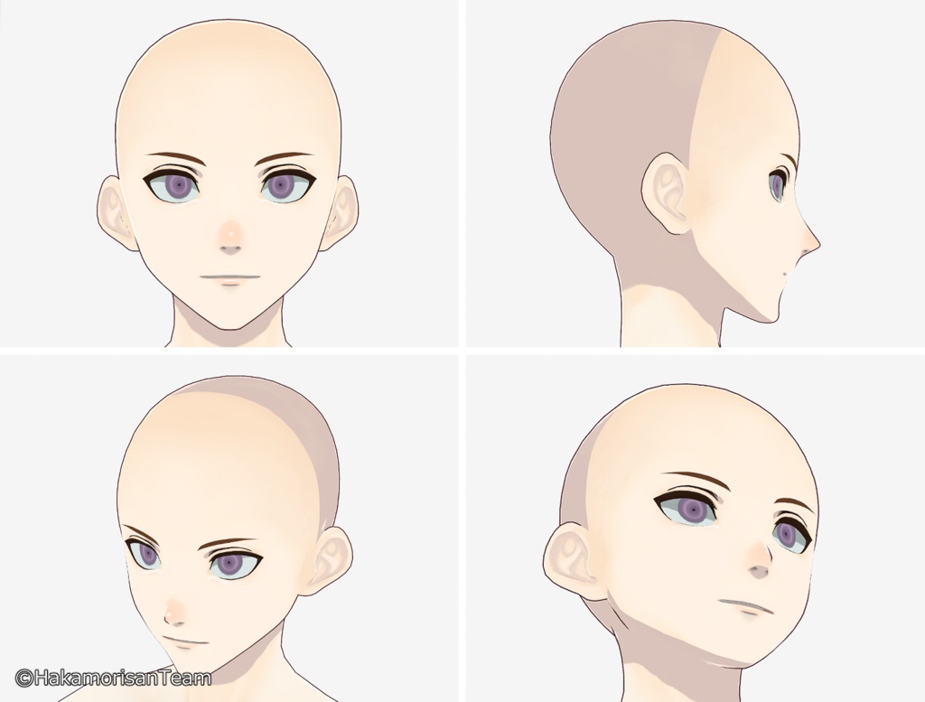 HKMR TypeYOBI VRoid Avatar Base