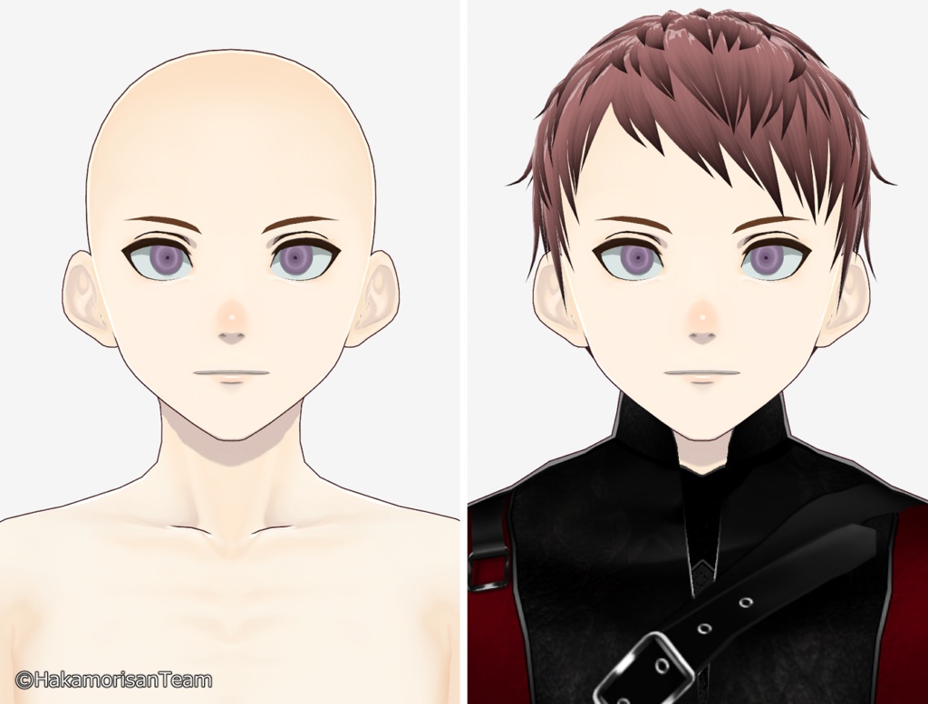 HKMR TypeYOBI VRoid Avatar Base