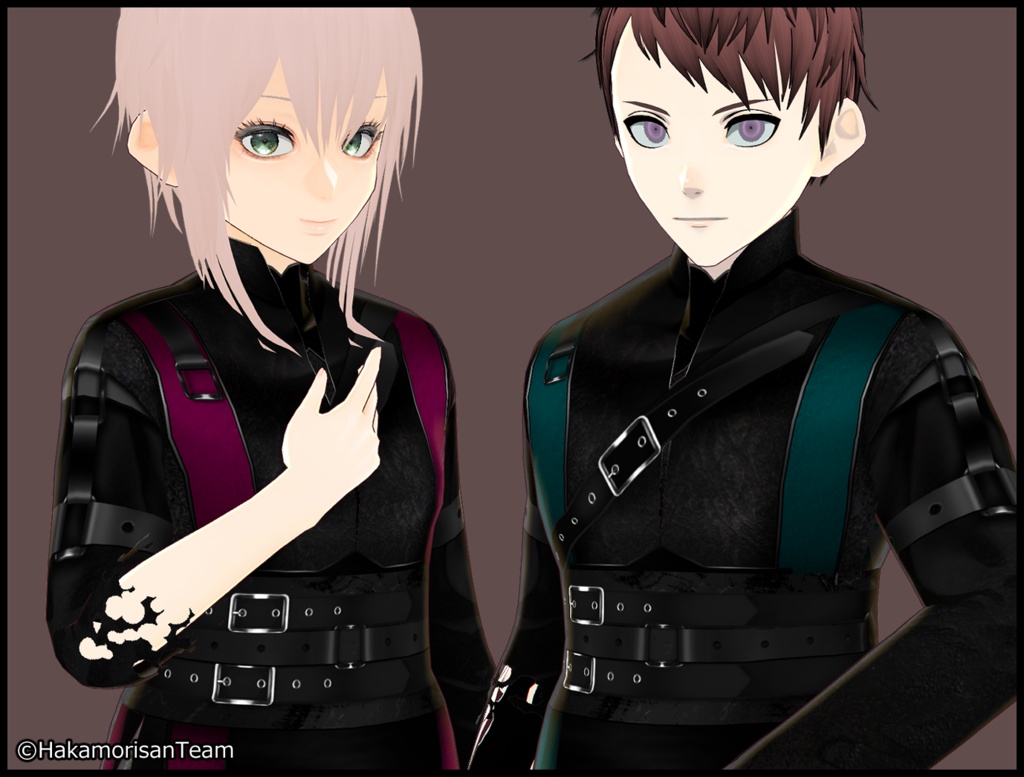 【正式版対応】NPC Clothes (unisex) Costume Texture for VRoid