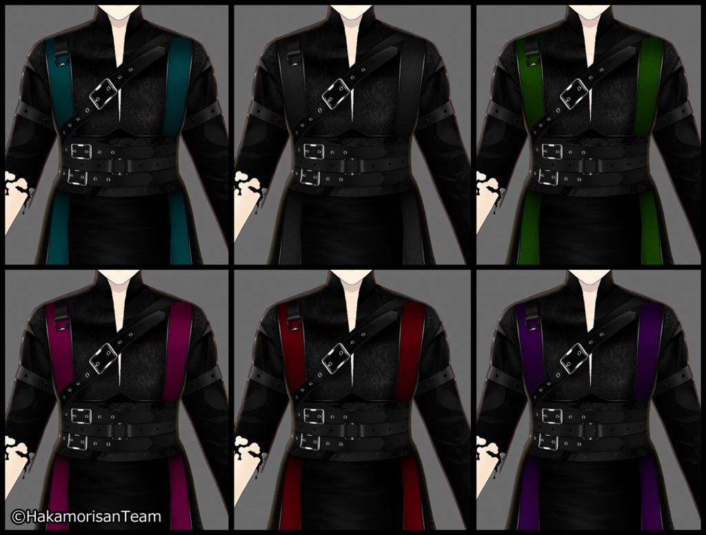 【正式版対応】NPC Clothes (unisex) Costume Texture for VRoid
