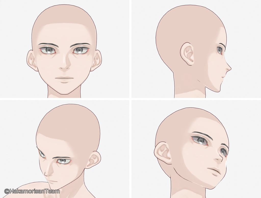 HKMR TypeRF VRoid Avatar Base