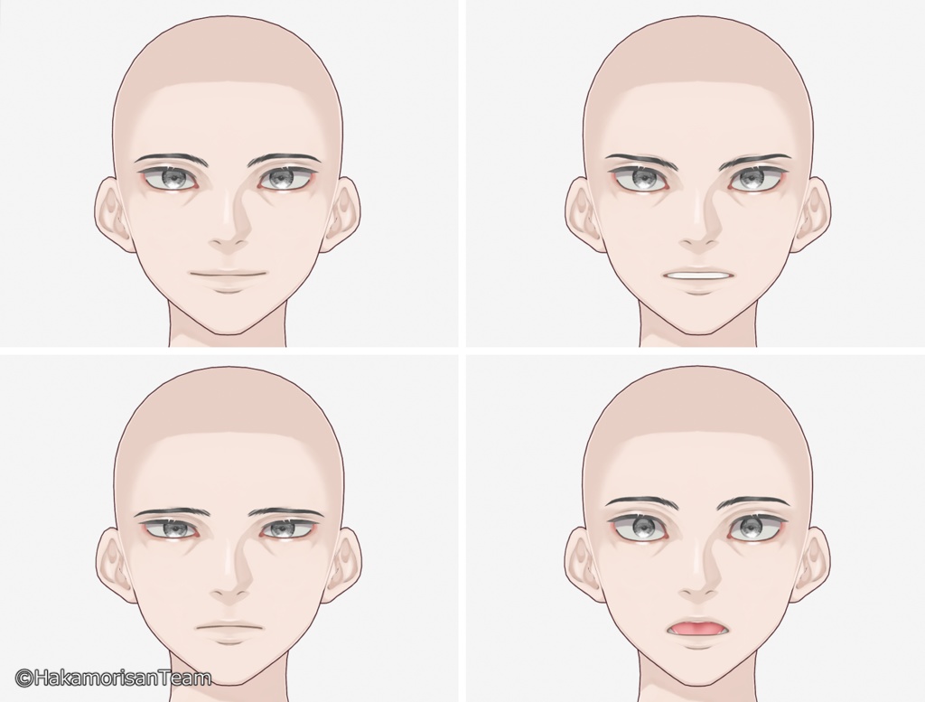 HKMR TypeRF VRoid Avatar Base