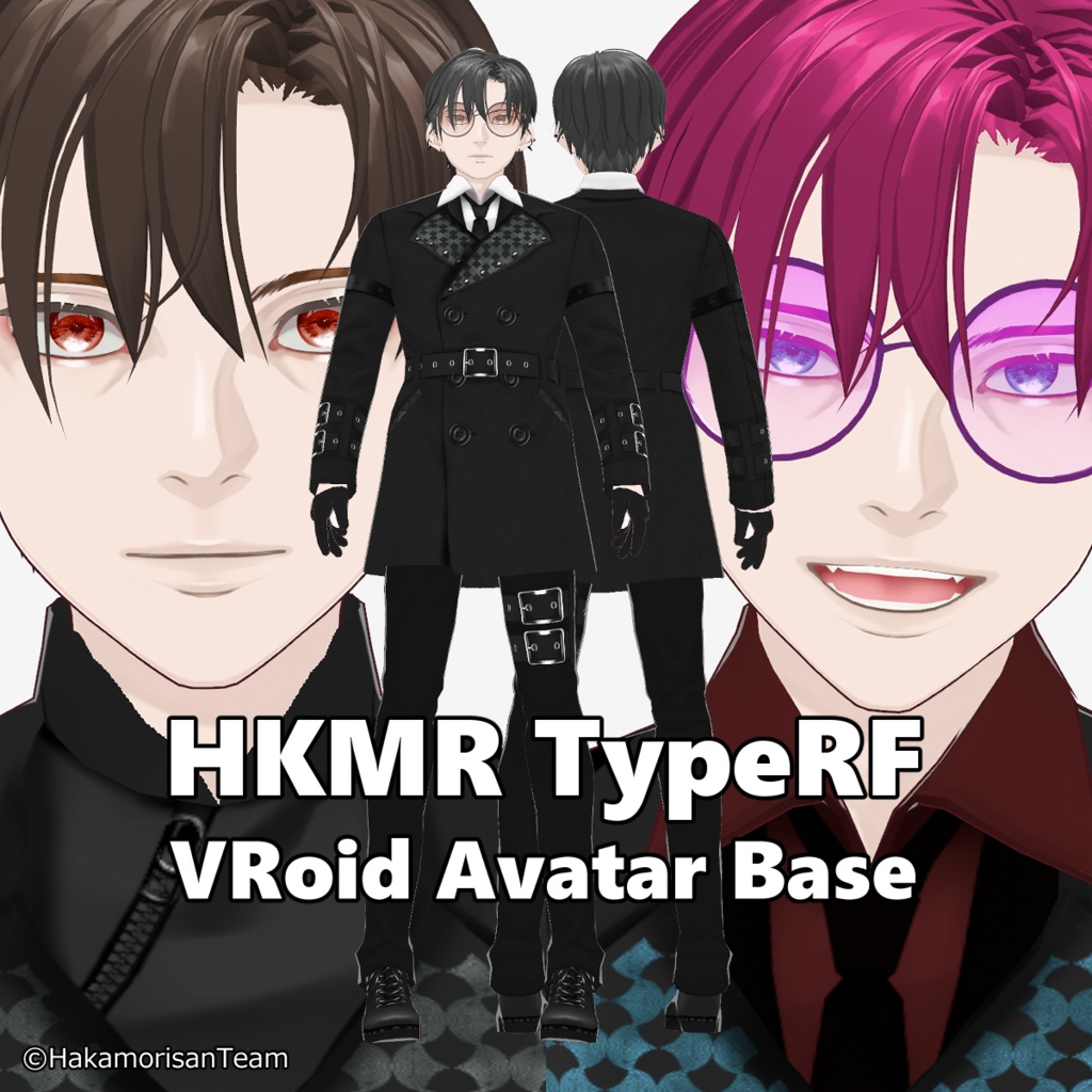 HKMR TypeRF VRoid Avatar Base