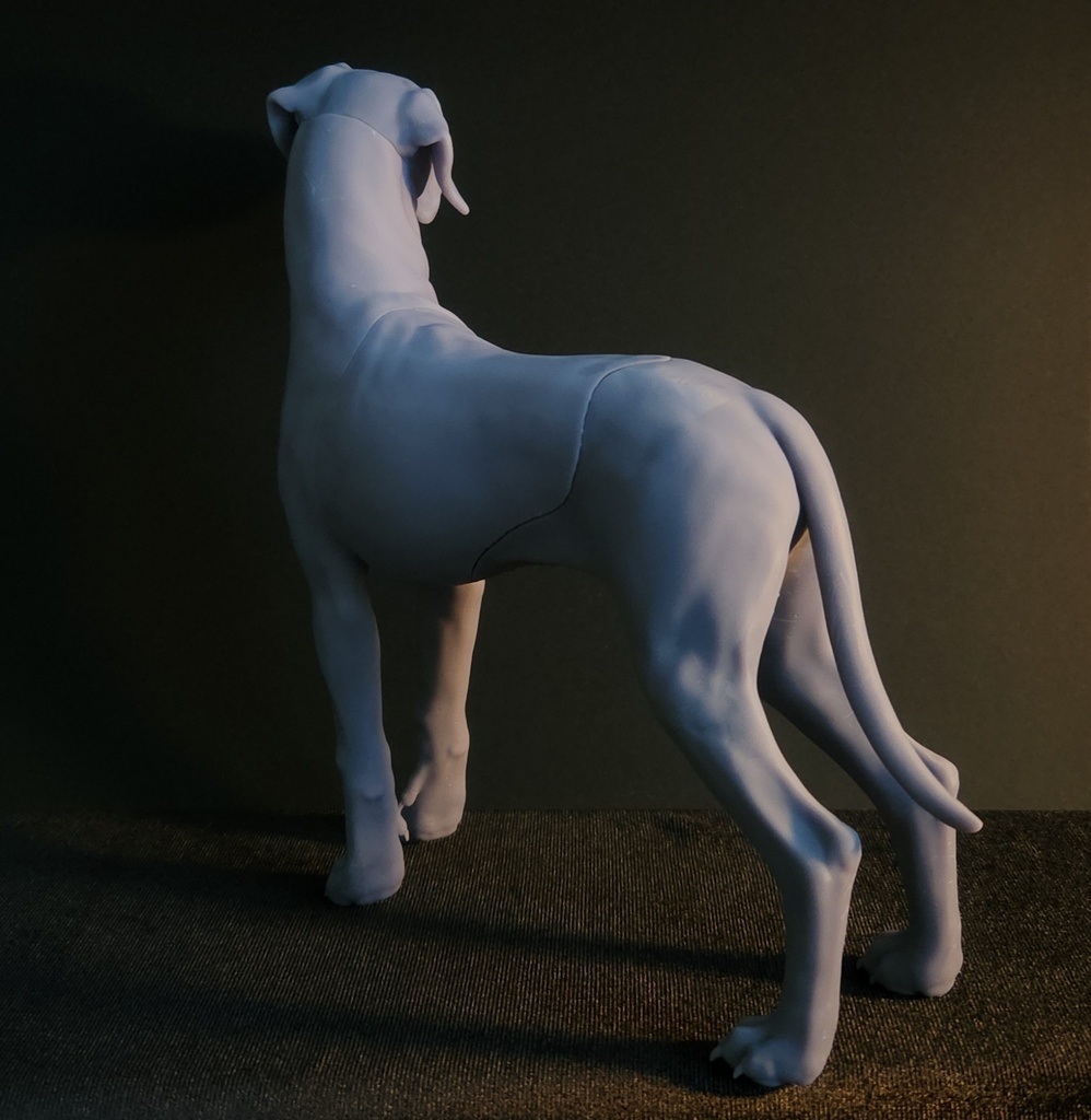 グレートデン_1/6スケールワンちゃん_ガレージキット