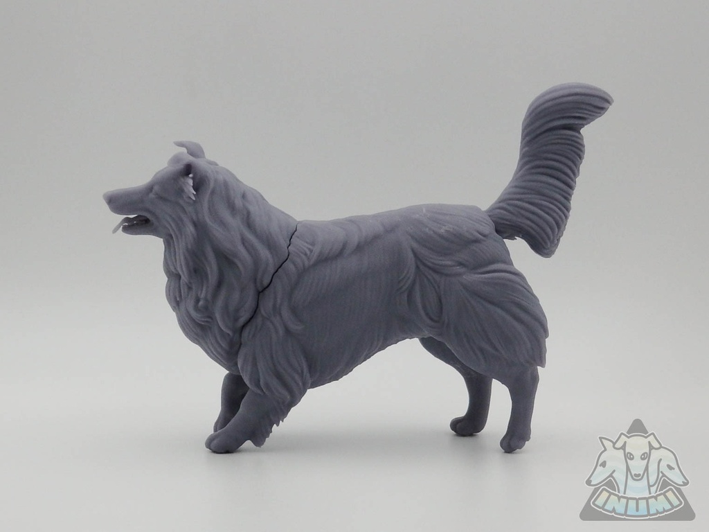 シェルティ_1/6スケールワンちゃん_ガレージキット