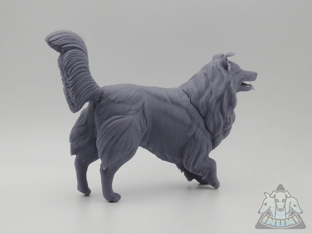 シェルティ_1/6スケールワンちゃん_ガレージキット