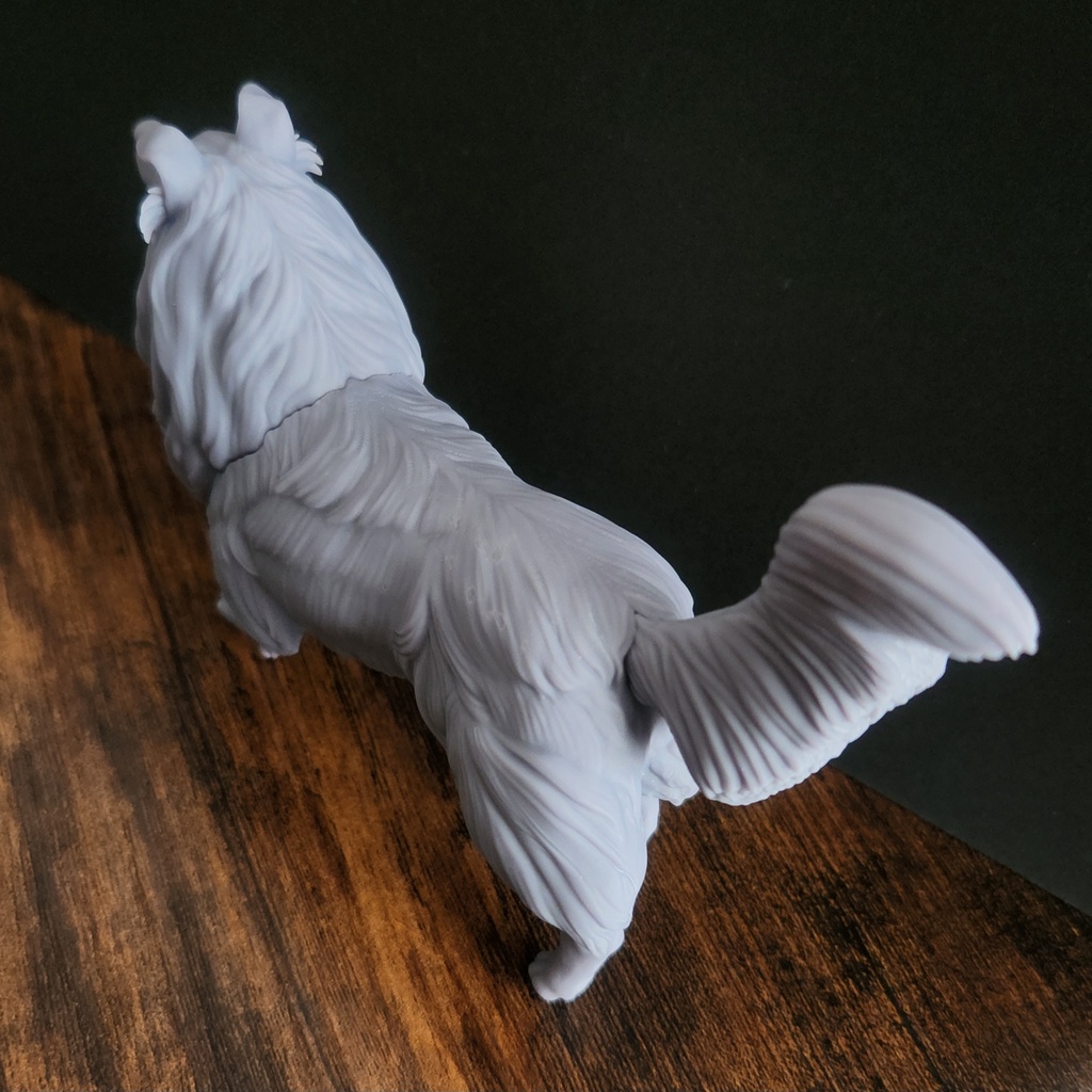 シェルティ_1/6スケールワンちゃん_ガレージキット