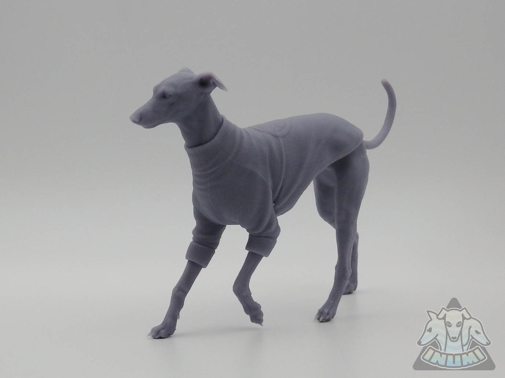 イタグレ_1/6スケールワンちゃん_ガレージキット