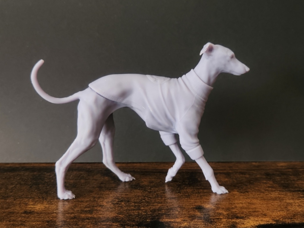 イタグレ_1/6スケールワンちゃん_ガレージキット