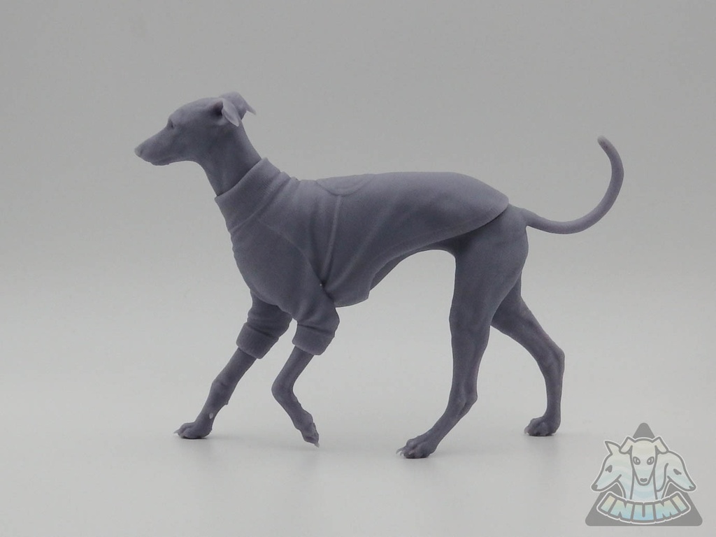 イタグレ_1/6スケールワンちゃん_ガレージキット