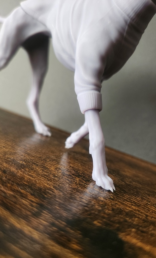 イタグレ_1/6スケールワンちゃん_ガレージキット