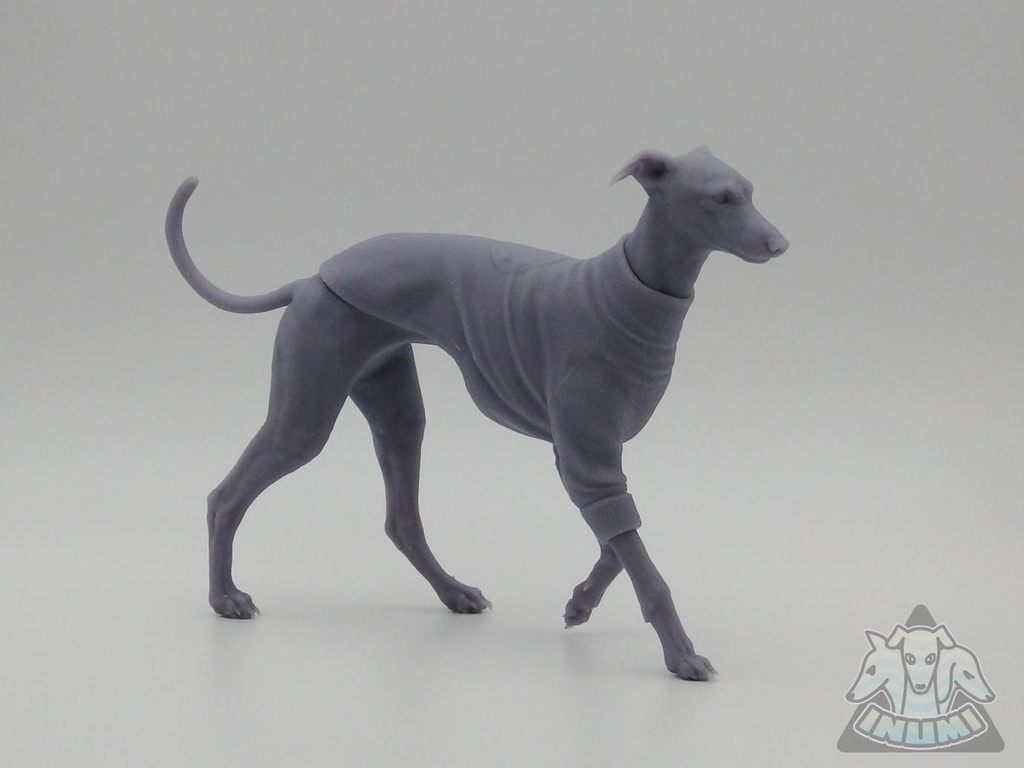 イタグレ_1/6スケールワンちゃん_ガレージキット