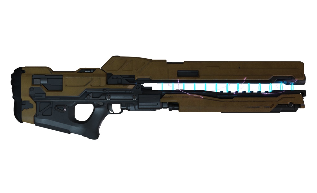 カスタムメイド ハロー レールガン - Custom Halo Railgun