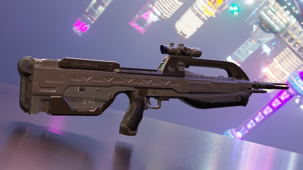 BR55HB Battle Rifle ー Halo 2