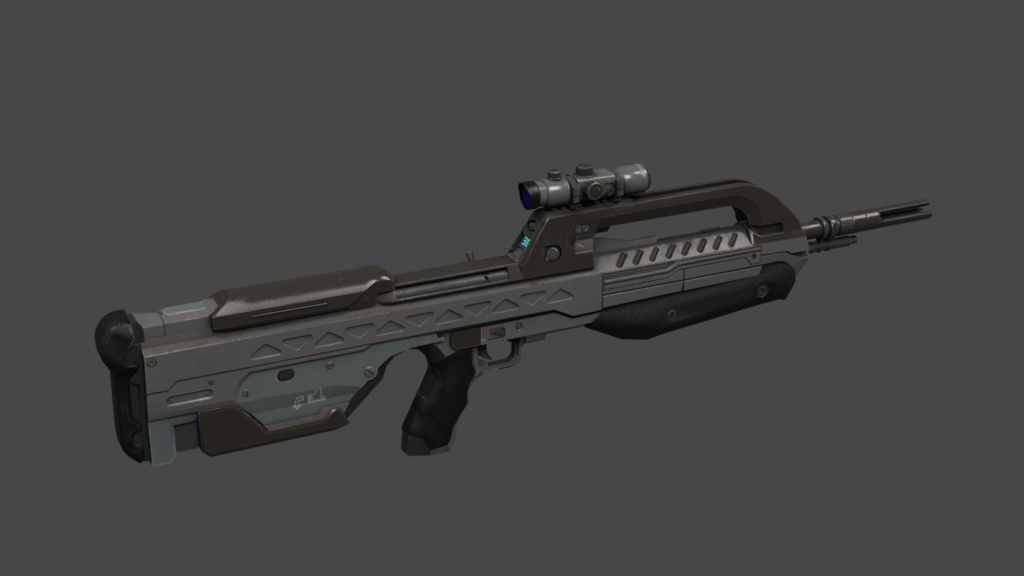 BR55HB Battle Rifle ー Halo 2
