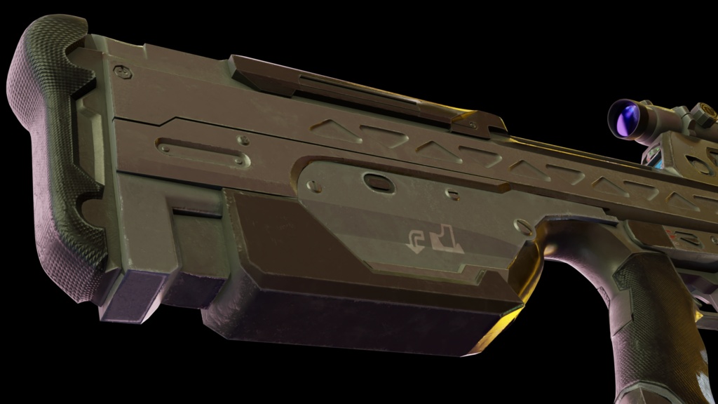 BR55HB Battle Rifle ー Halo 2