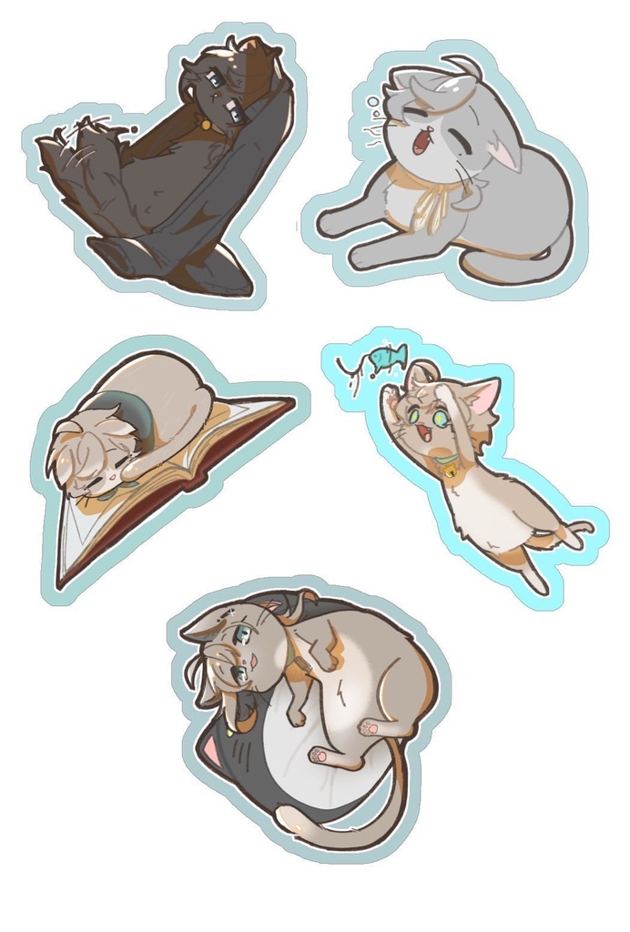 【非公式】ダイカットステッカー