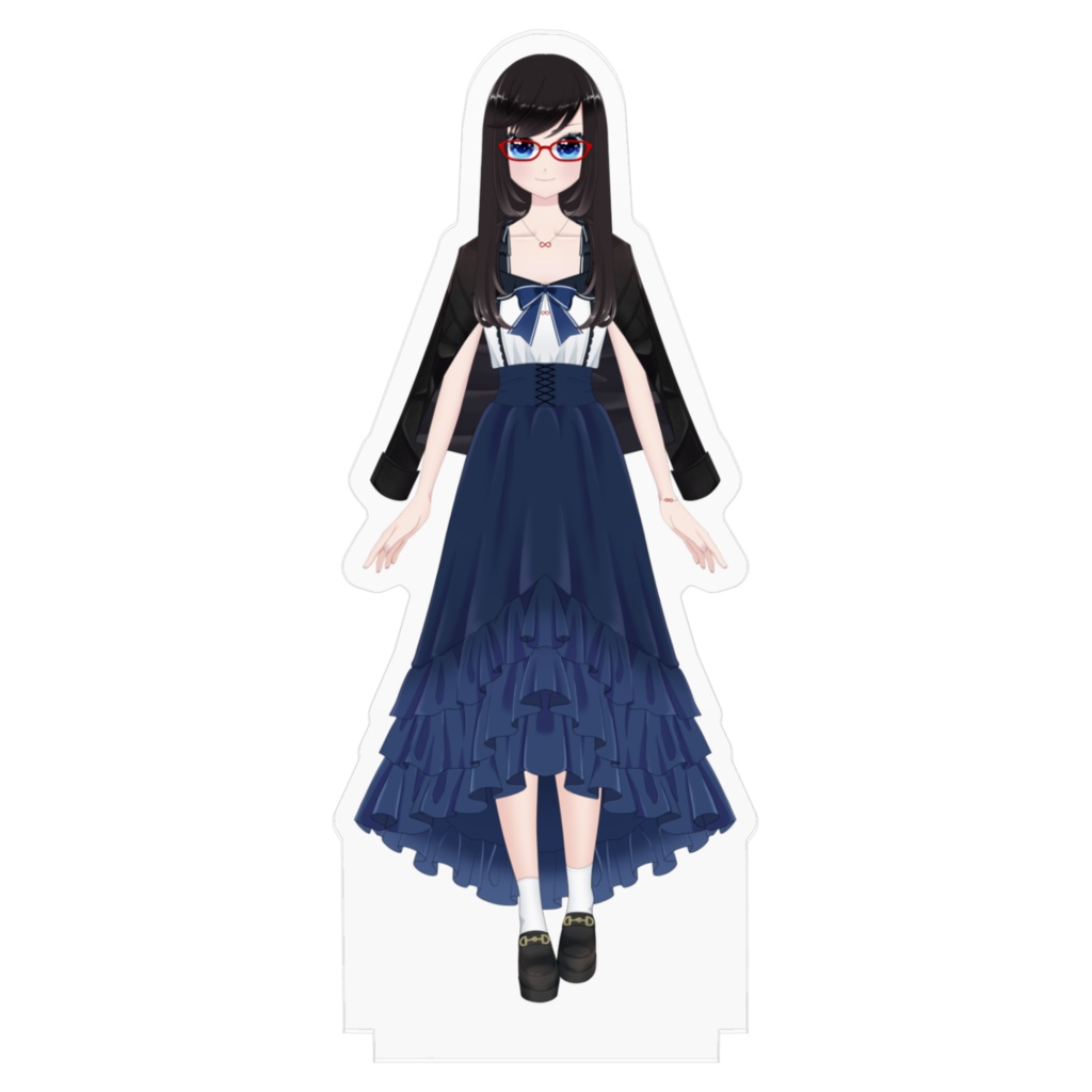 赤鏡縁アクリルフィギュア(ロングスカートVer.)