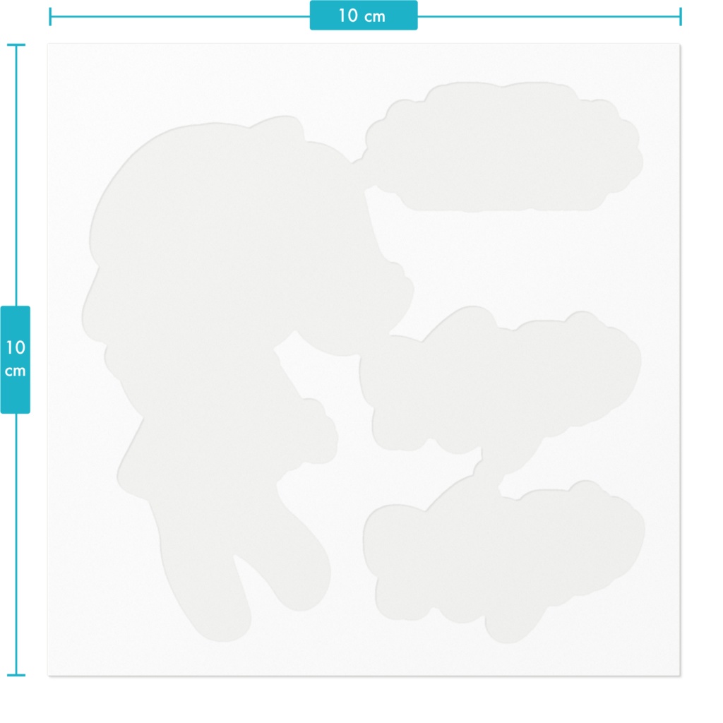 赤鏡縁ステッカー
