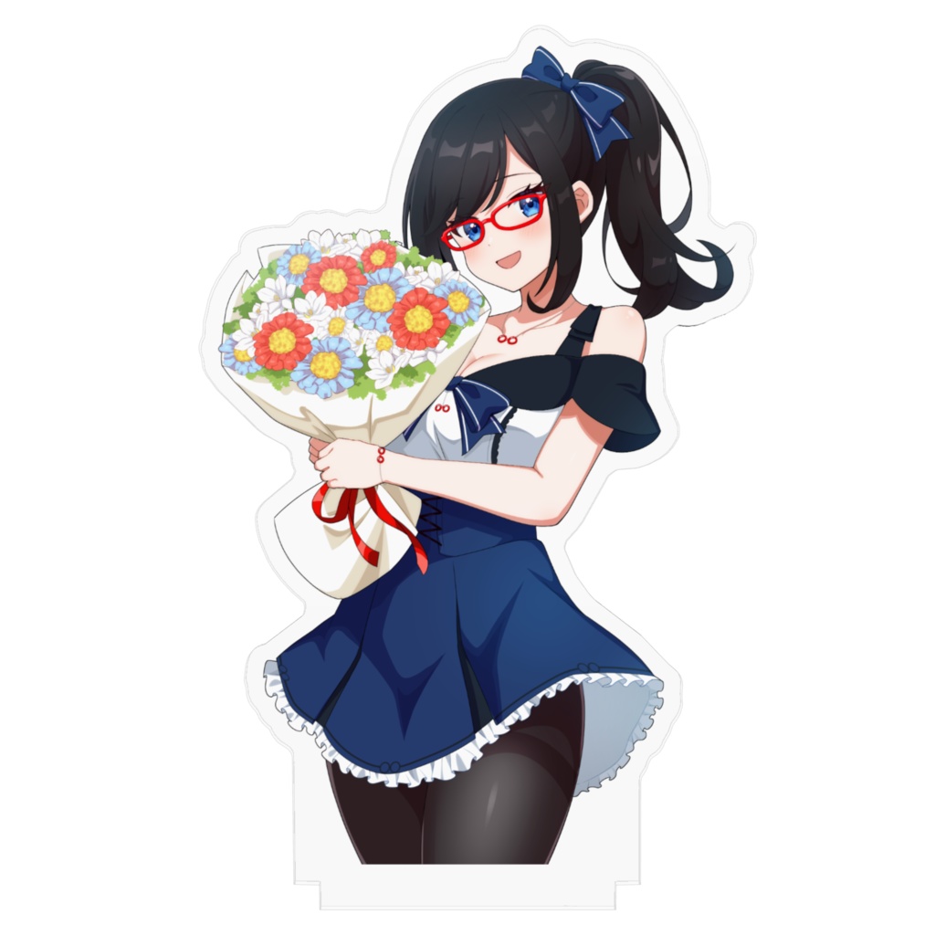 赤鏡縁3周年記念イラスト アクリルフィギュア