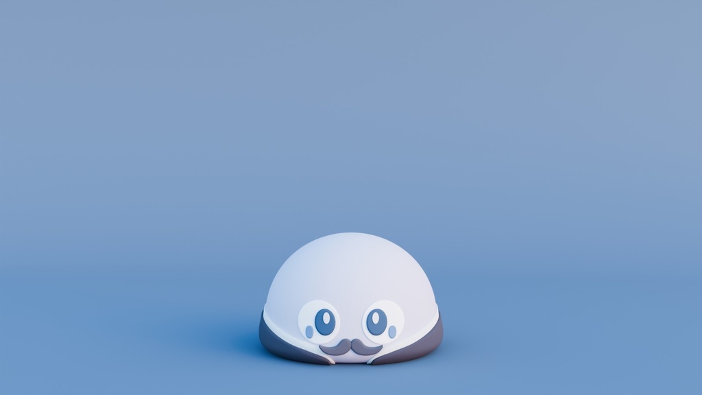 【オリジナル3Dマスコットキャラクター】執事