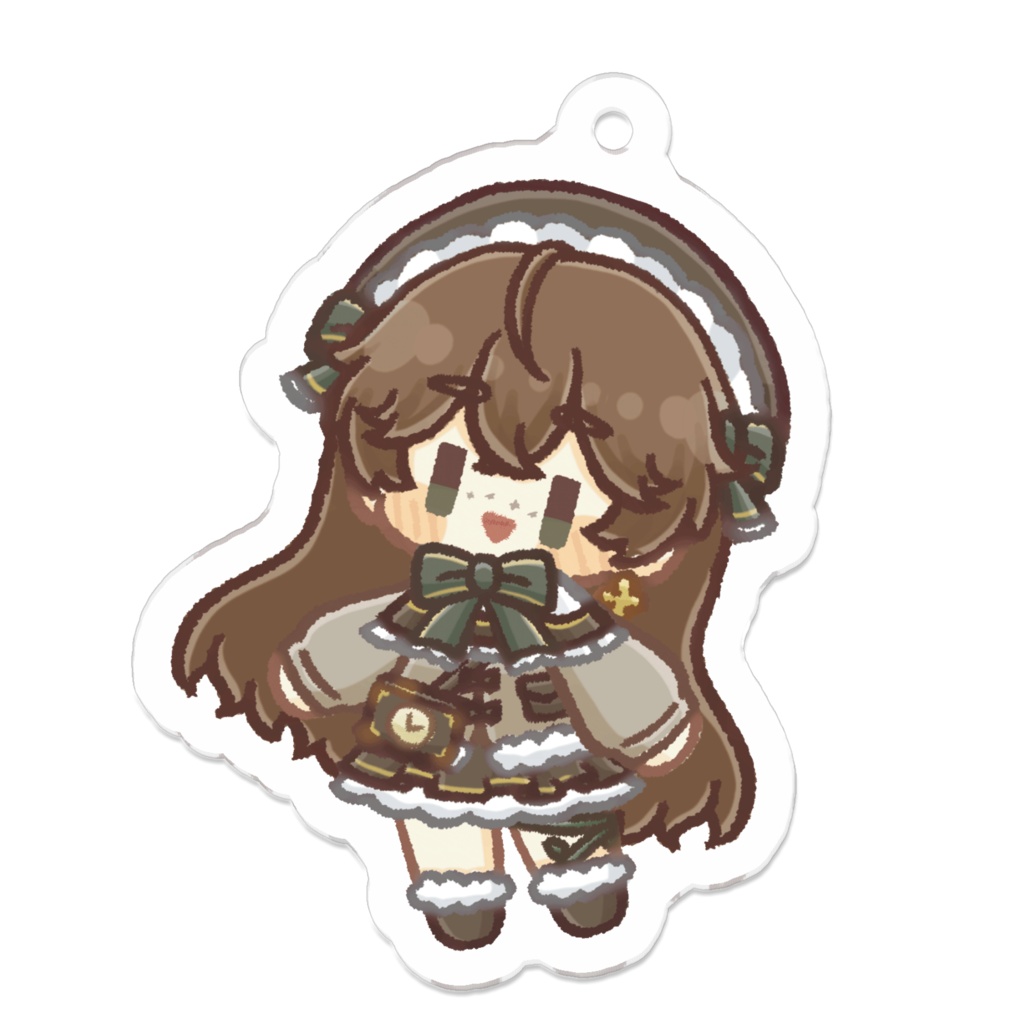 御伽乃べてぃ ミニキャラアクリルキーホルダー