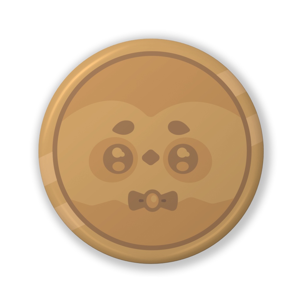 迷子コイン 缶バッジ