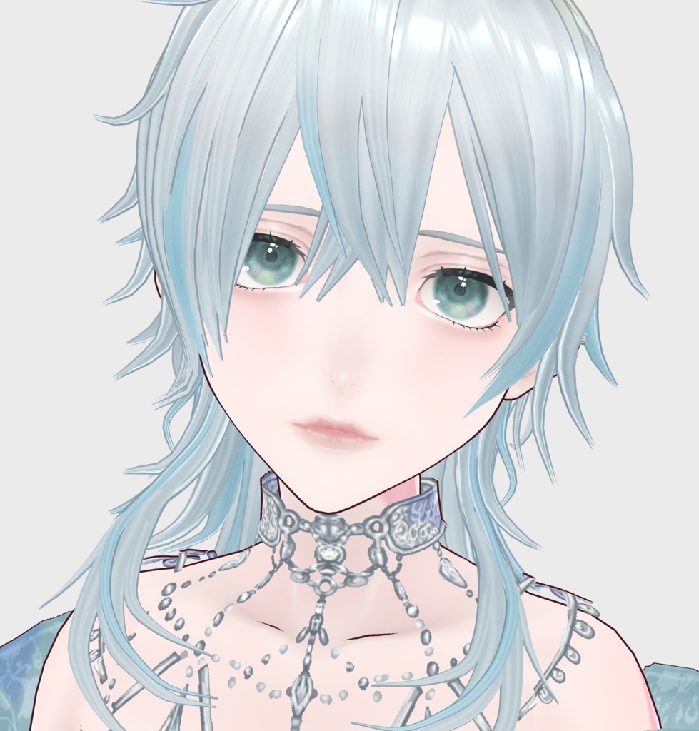 VRoid製オリジナルモデル『イヴ』女体・男体モデル(衣装のみの配布あり)