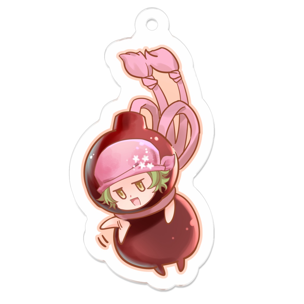 ぼっさんアクキー