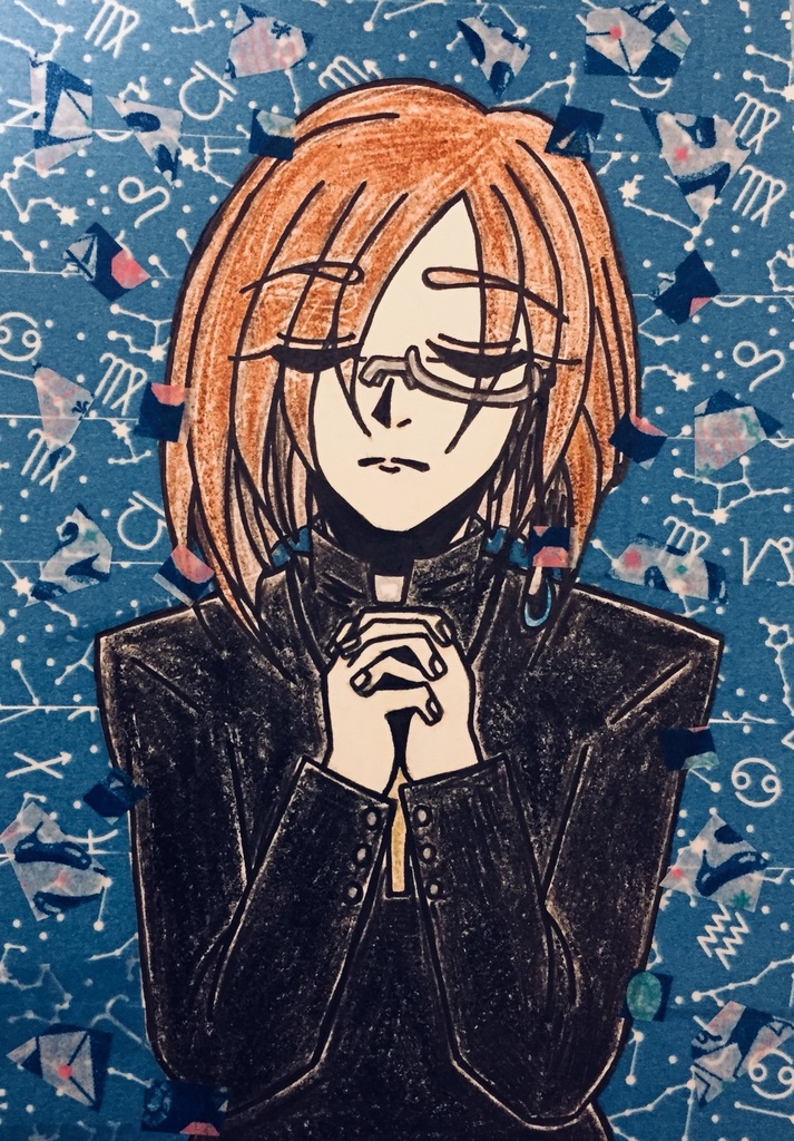 イグニス神父・缶バッジ5種類