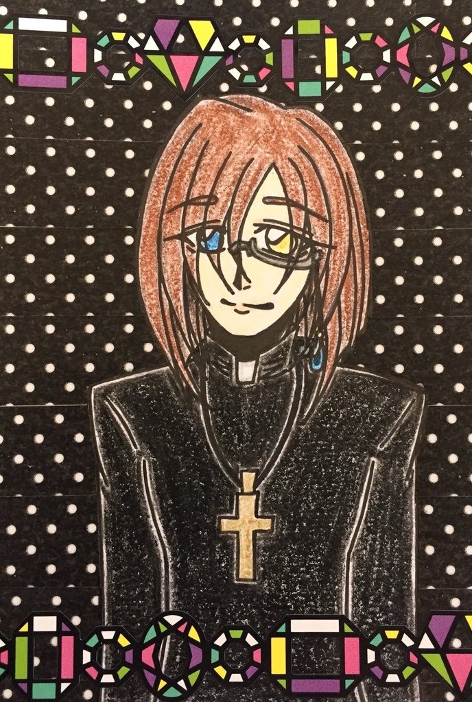 イグニス神父・缶バッジ5種類