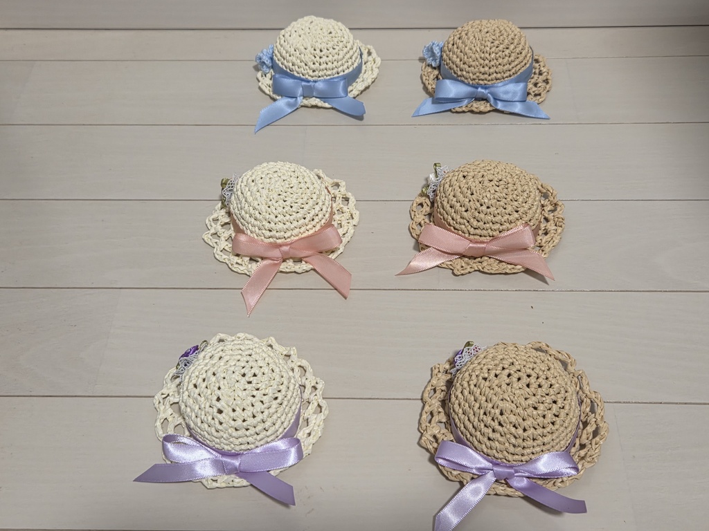 麦わら帽子(ころ向け)