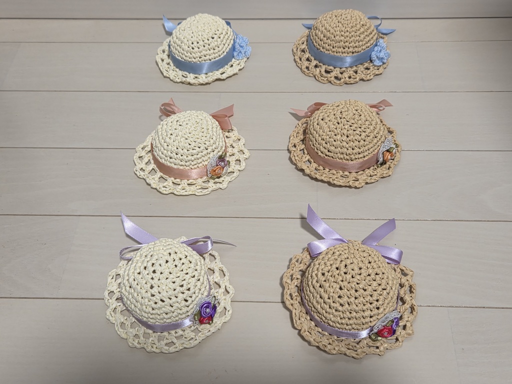 麦わら帽子(ころ向け)