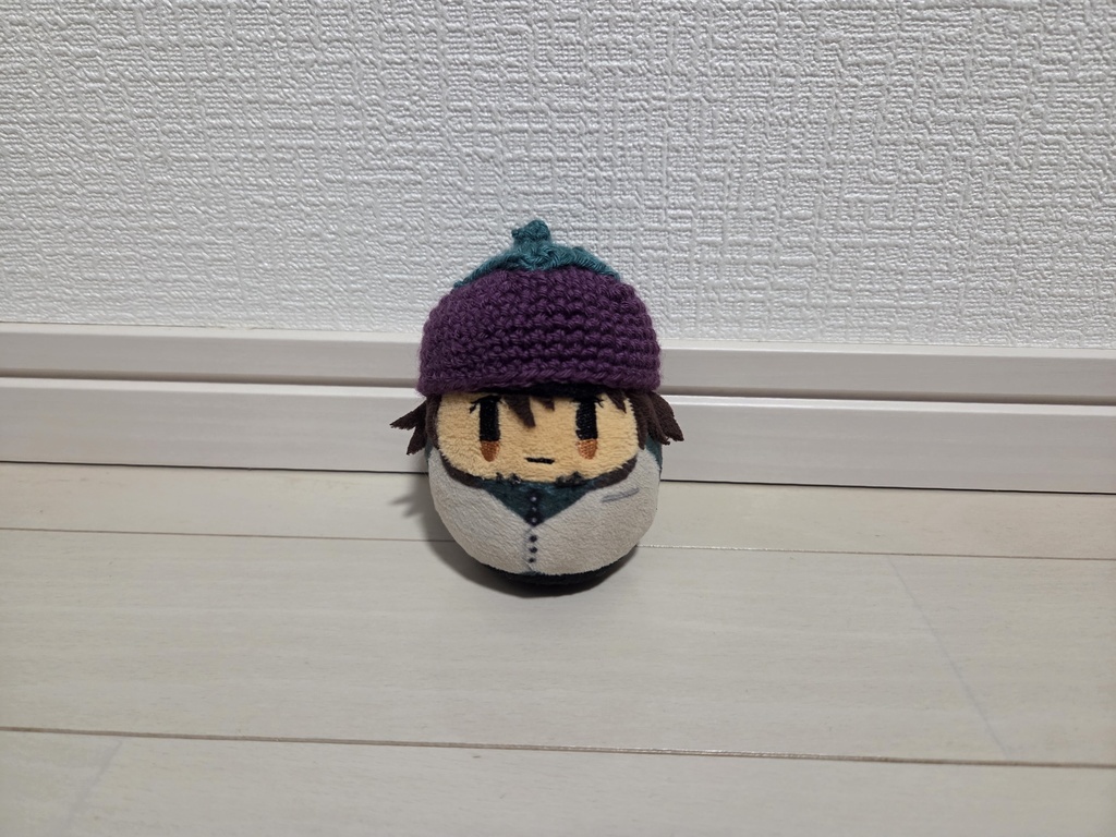 なす風帽子(ころ向け)