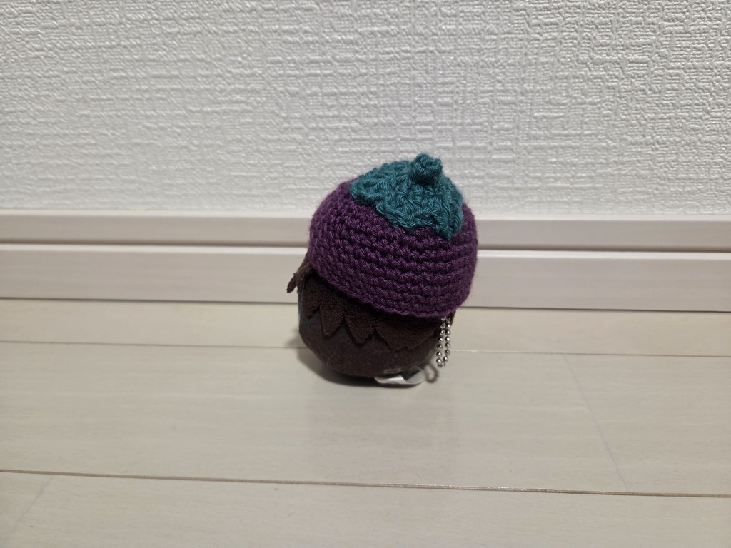 なす風帽子(ころ向け)