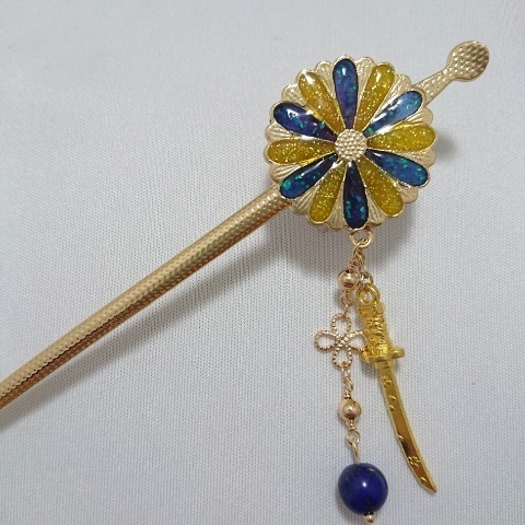 刀剣乱舞・三日月宗近イメージ かんざし