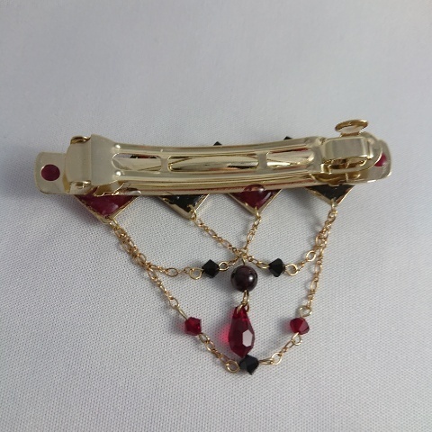 【再販3】刀剣乱舞 加州清光 イメージ バレッタ