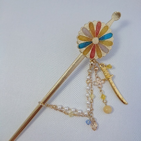 【再販2】受注製作 刀剣乱舞・山姥切国広イメージ かんざし