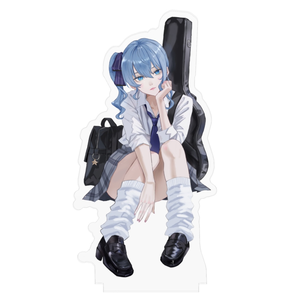 「ホロライブ非公式」アクリルスタンド JK星街すいせい